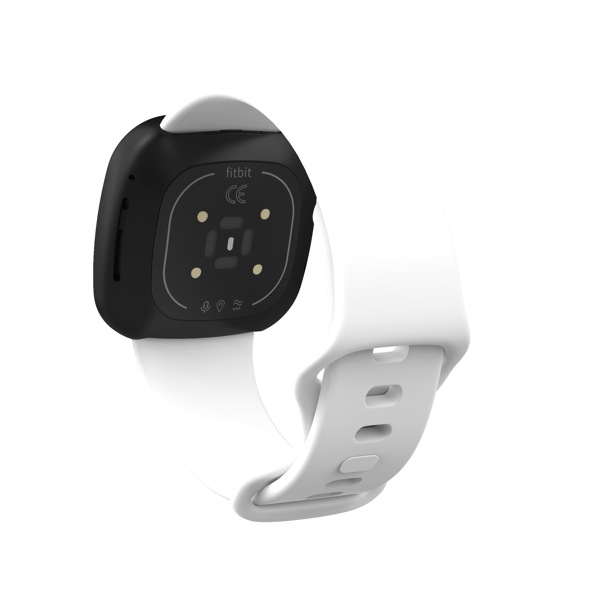 Bracelet sport Fitbit Versa 3 / Sense - blanc
