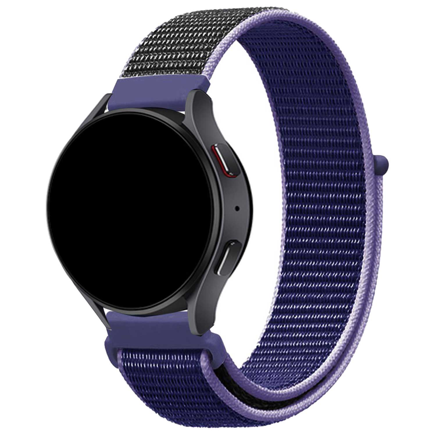 Bracelet en nylon Samsung Galaxy Watch 4 Classic - bleu nuit