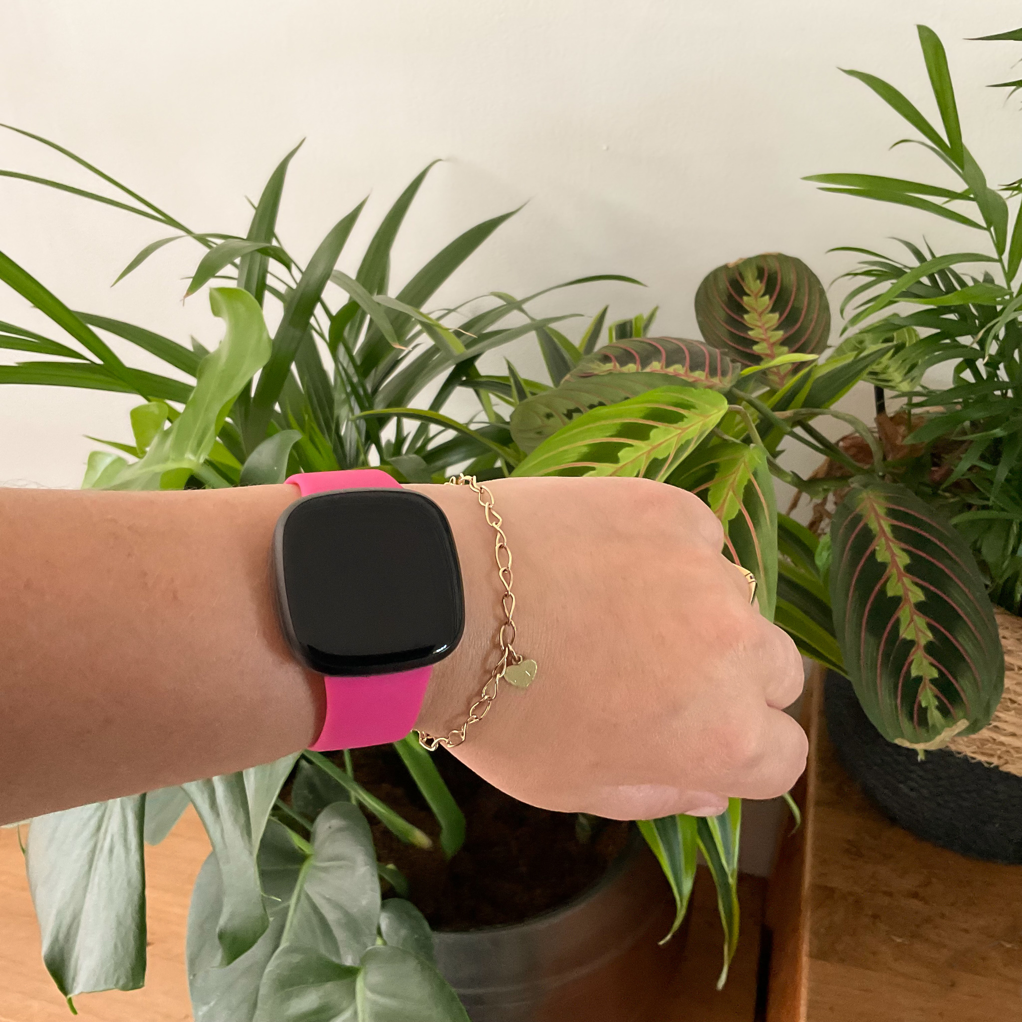 Bracelet sport Fitbit Versa 3 / Sense - rose rose