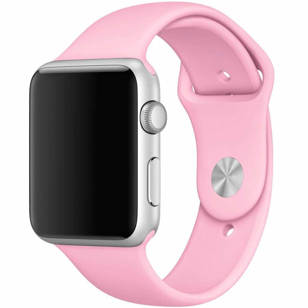 Bracelet sport Apple Watch - rose pétant