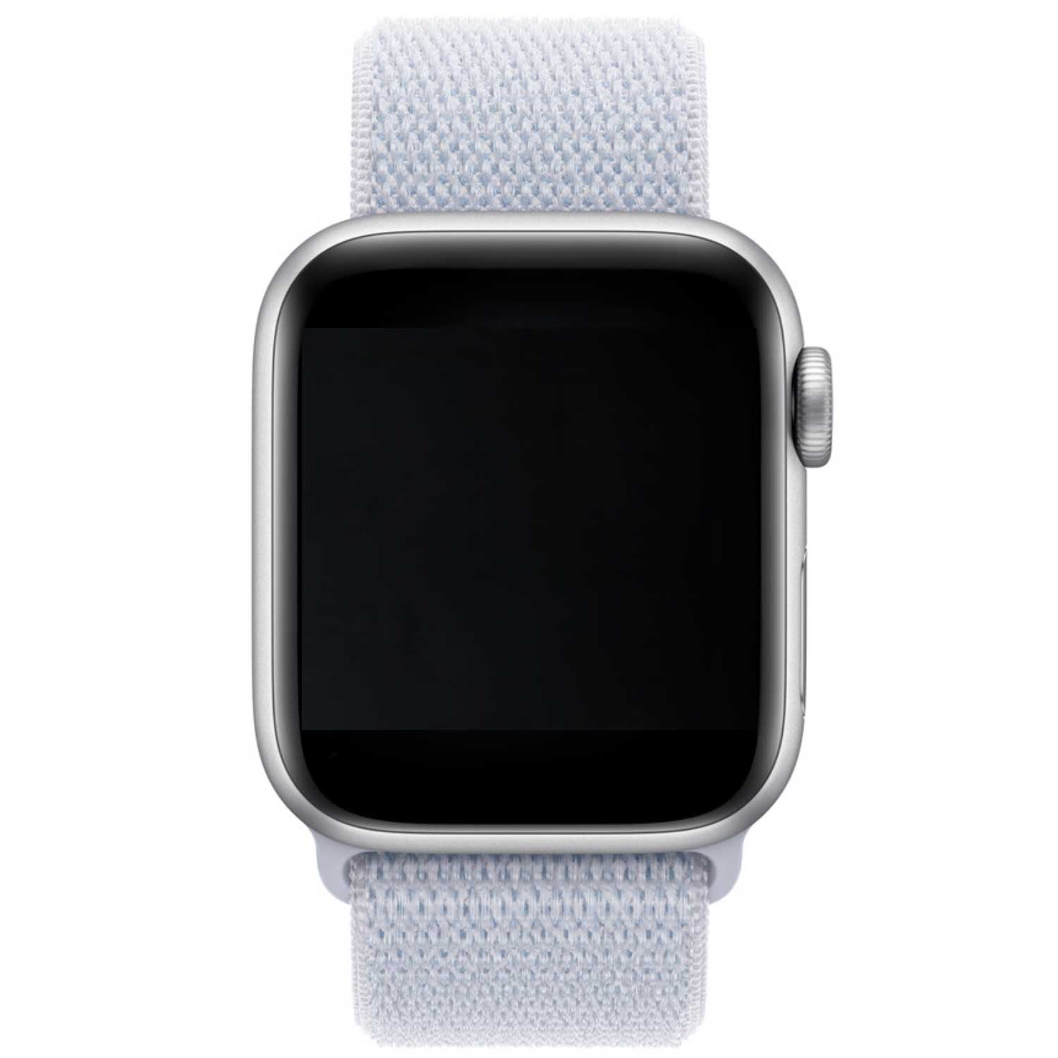 Bracelet boucle sport en nylon Apple Watch - nuée bleue