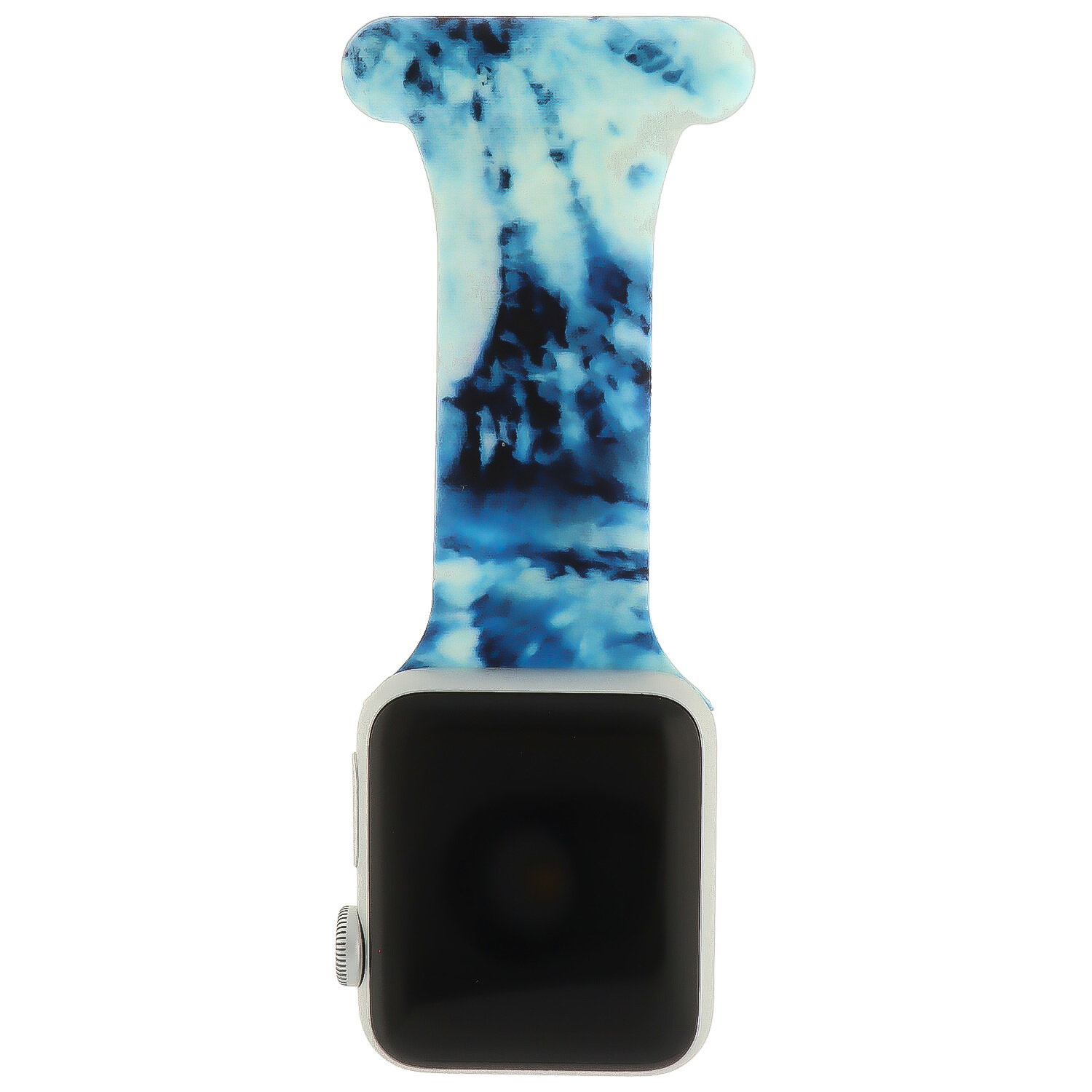 Bracelet infirmière Apple Watch - bleu chiné