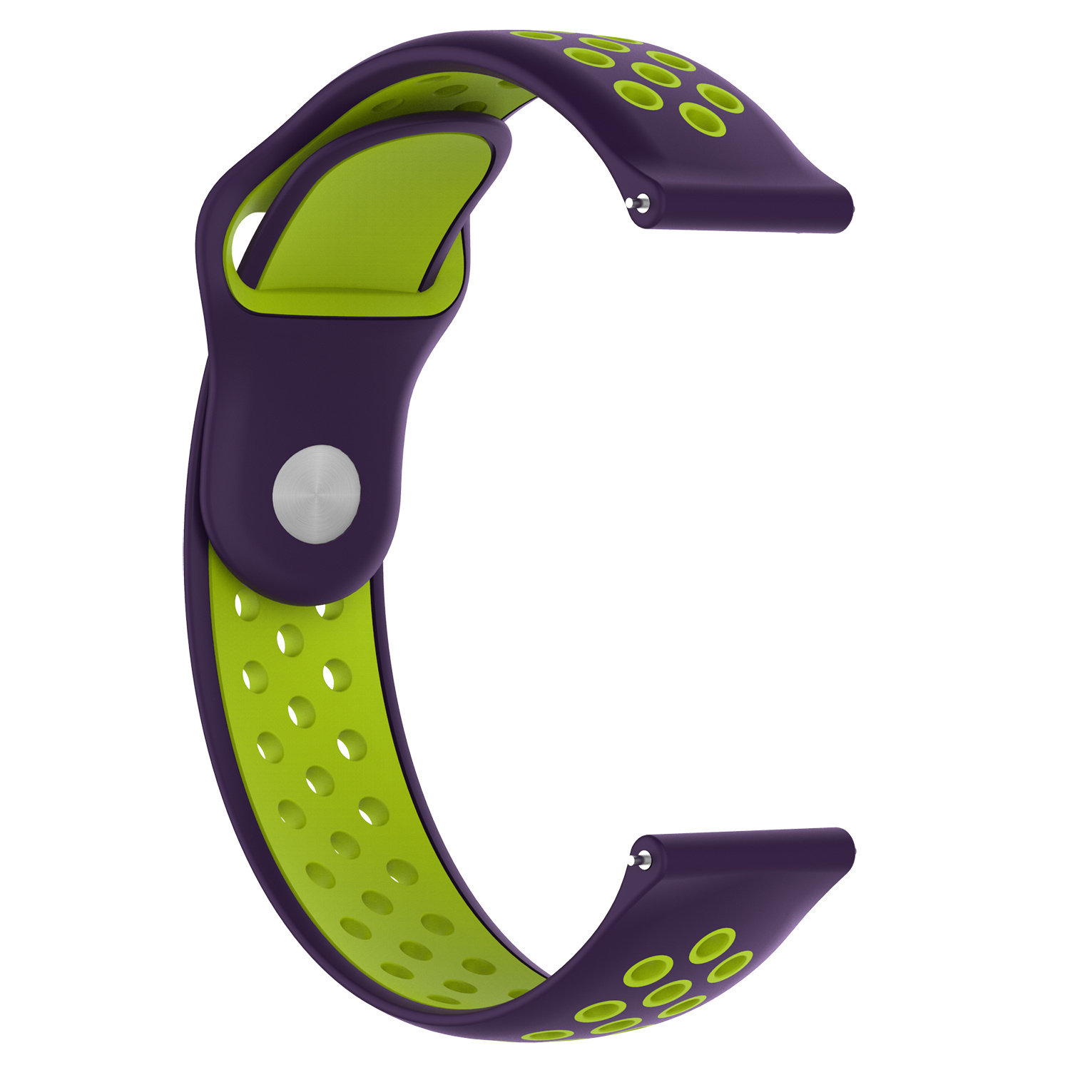 Bracelet sport double Huawei Watch GT - violet vert