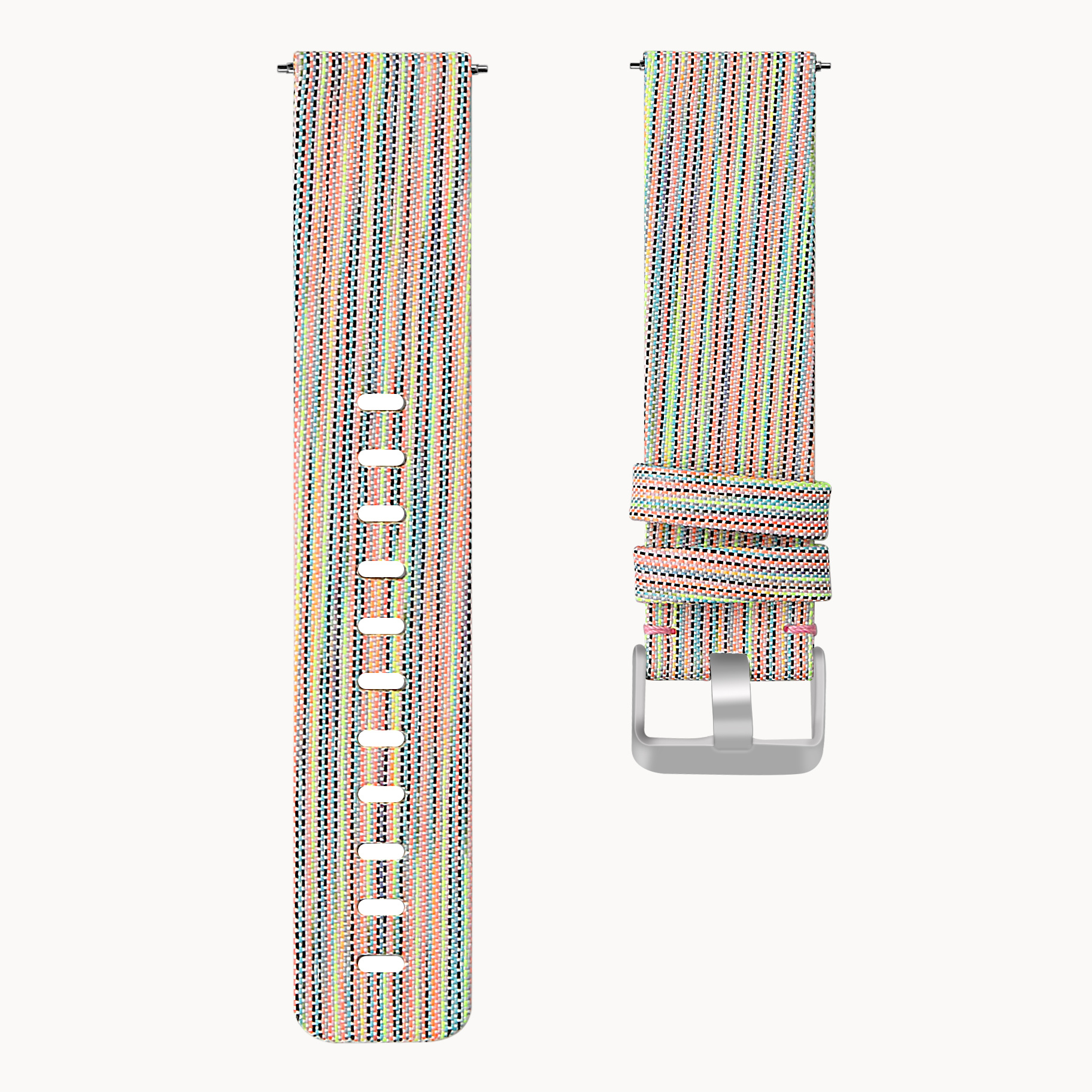 Bracelet boucle sport en nylon Fitbit Versa - coloré