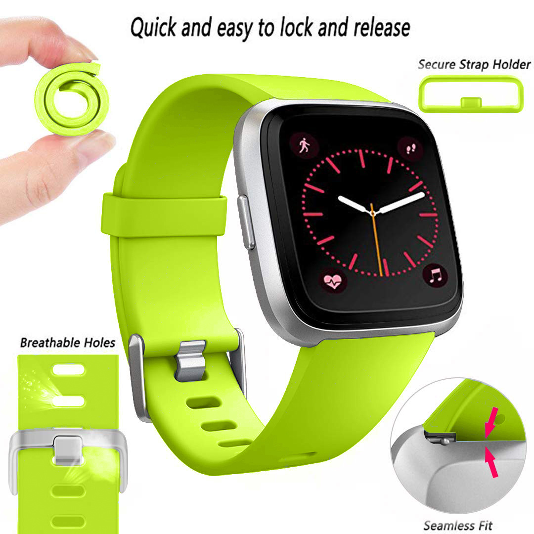Bracelet sport Fitbit Versa - vert