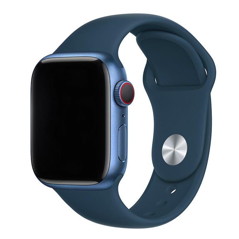 Bracelet sport Apple Watch - bleu abyssal
