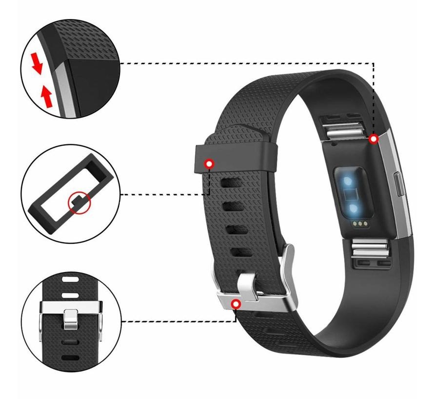 Bracelet sport Fitbit Charge 2 - noir