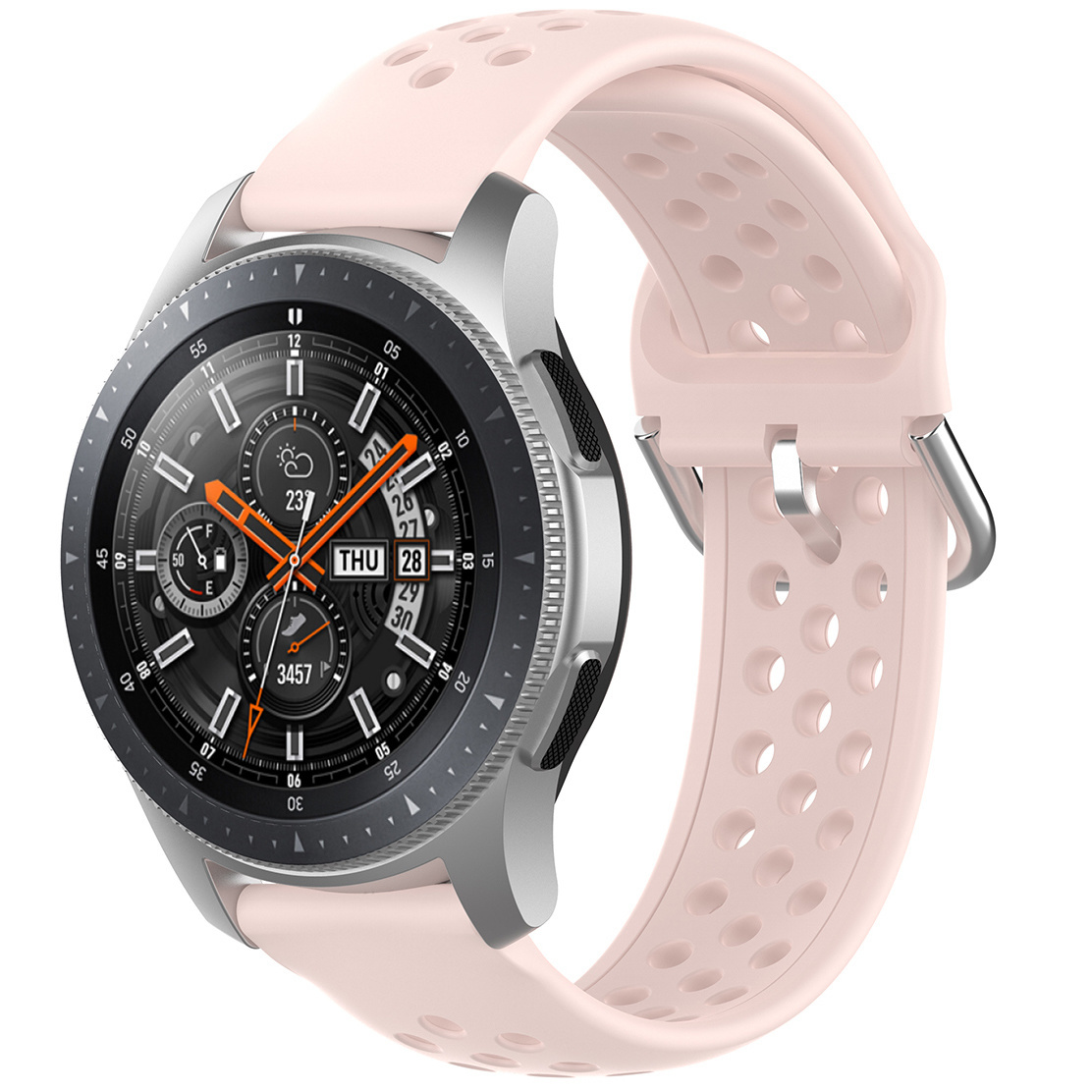 Bracelet sport double boucle Samsung Galaxy Watch - rose