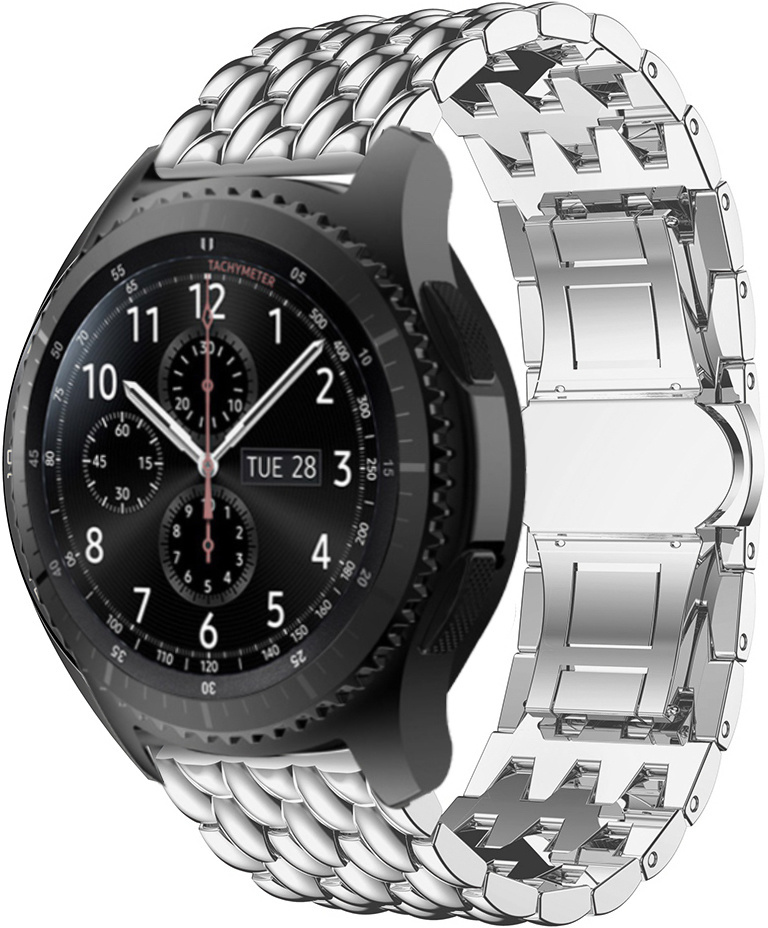 Bracelet acier dragon Polar Vantage M / Grit X - argent