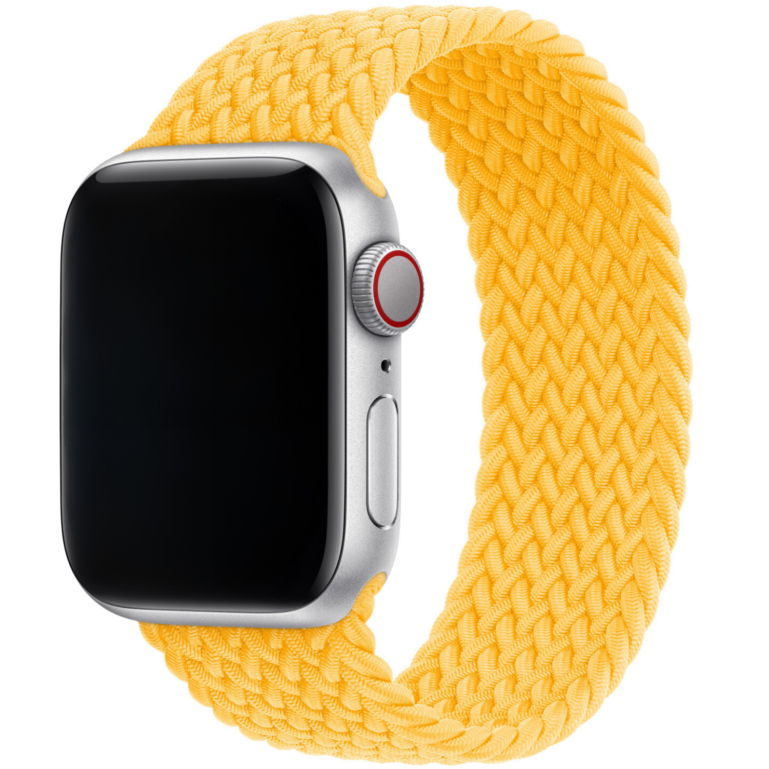 Bracelet nylon Boucle unique tressé Apple Watch - rayon de soleil