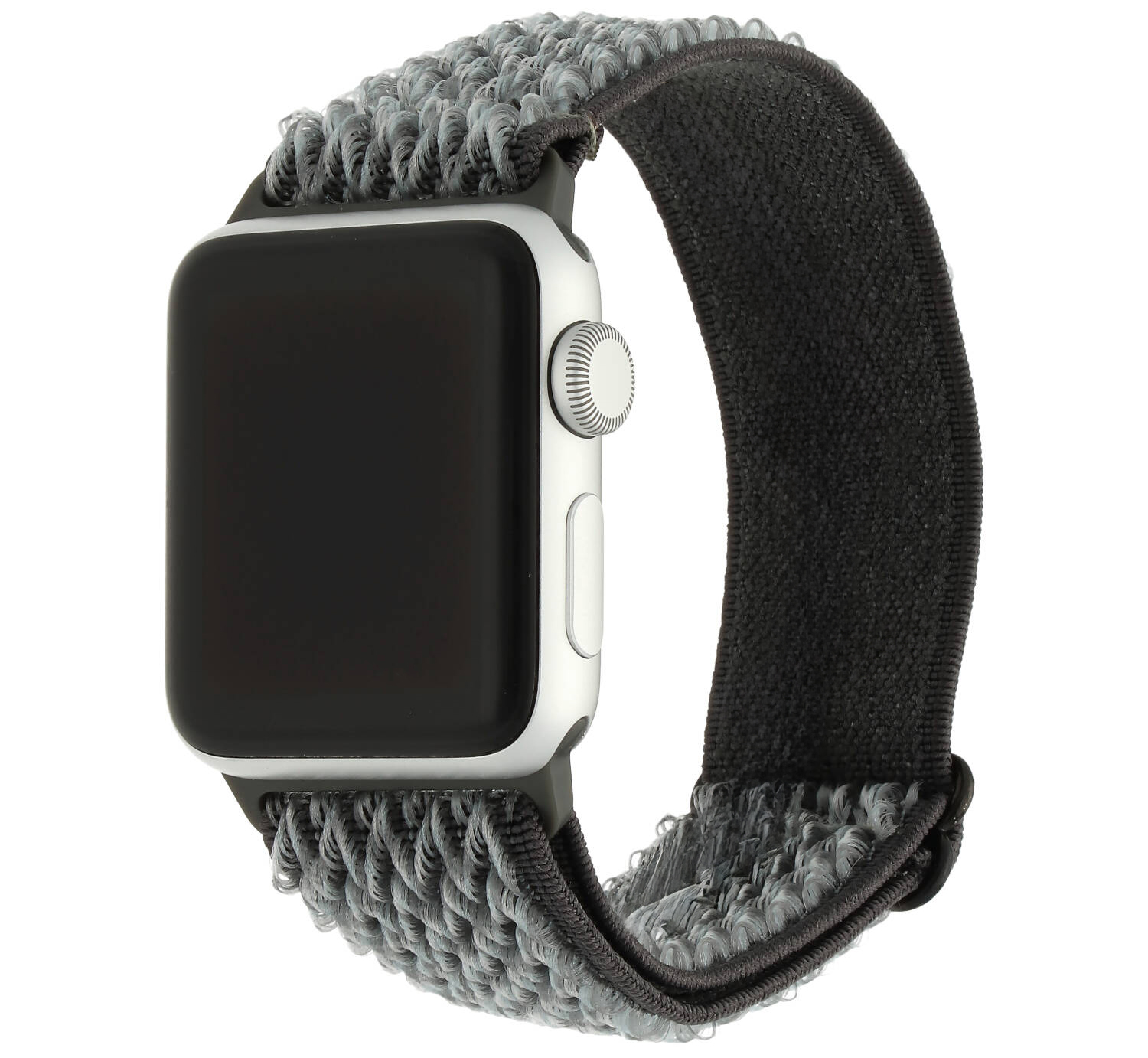 Bracelet nylon solo Apple Watch - gris orage