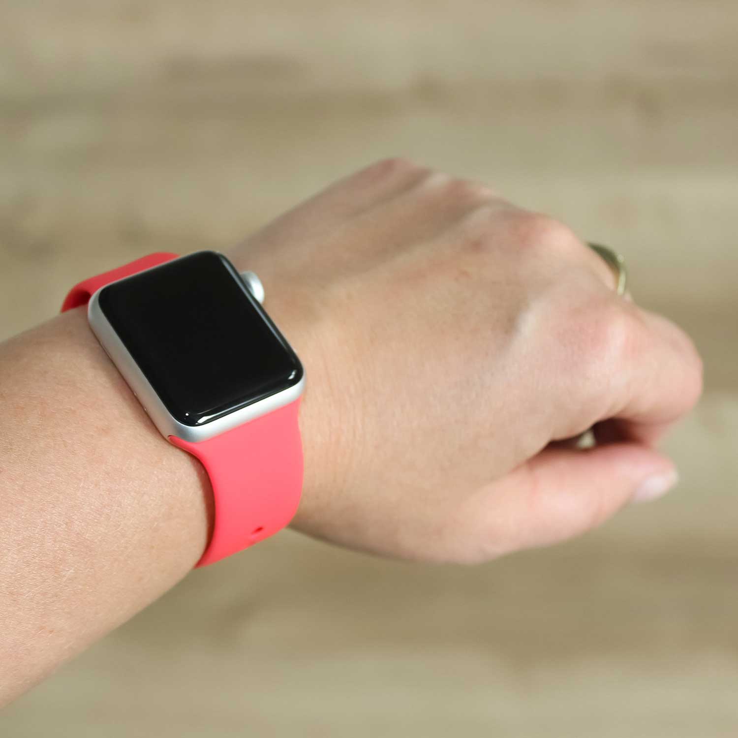 Bracelet sport Apple Watch - rose