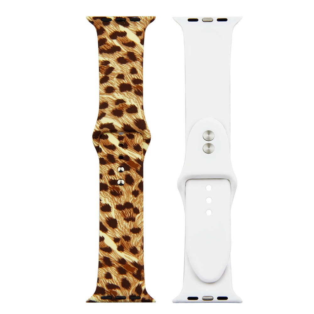 Bracelet sport imprimé Apple Watch - panthère