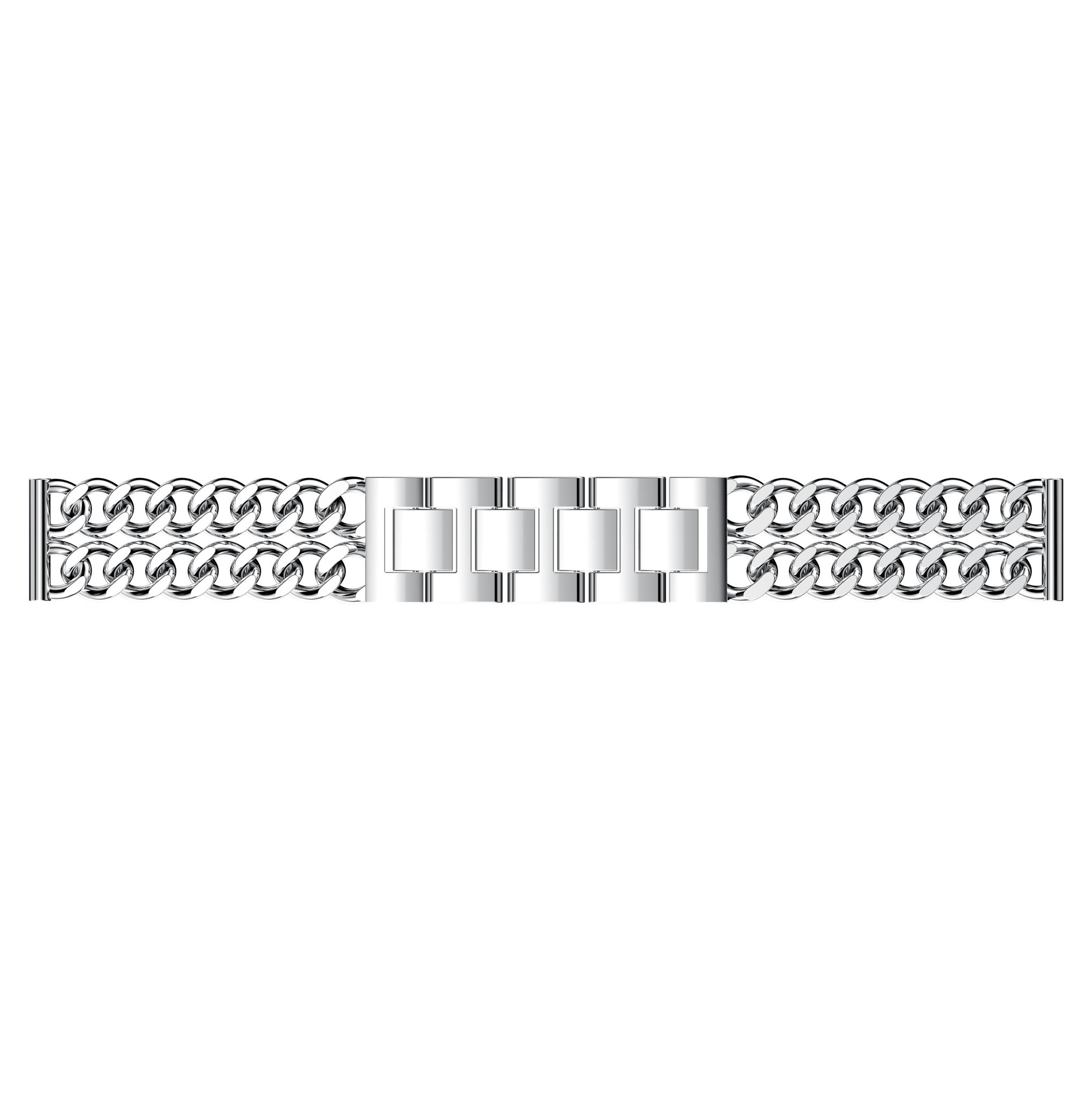 Bracelet acier cow-boy Huawei Watch GT - argent