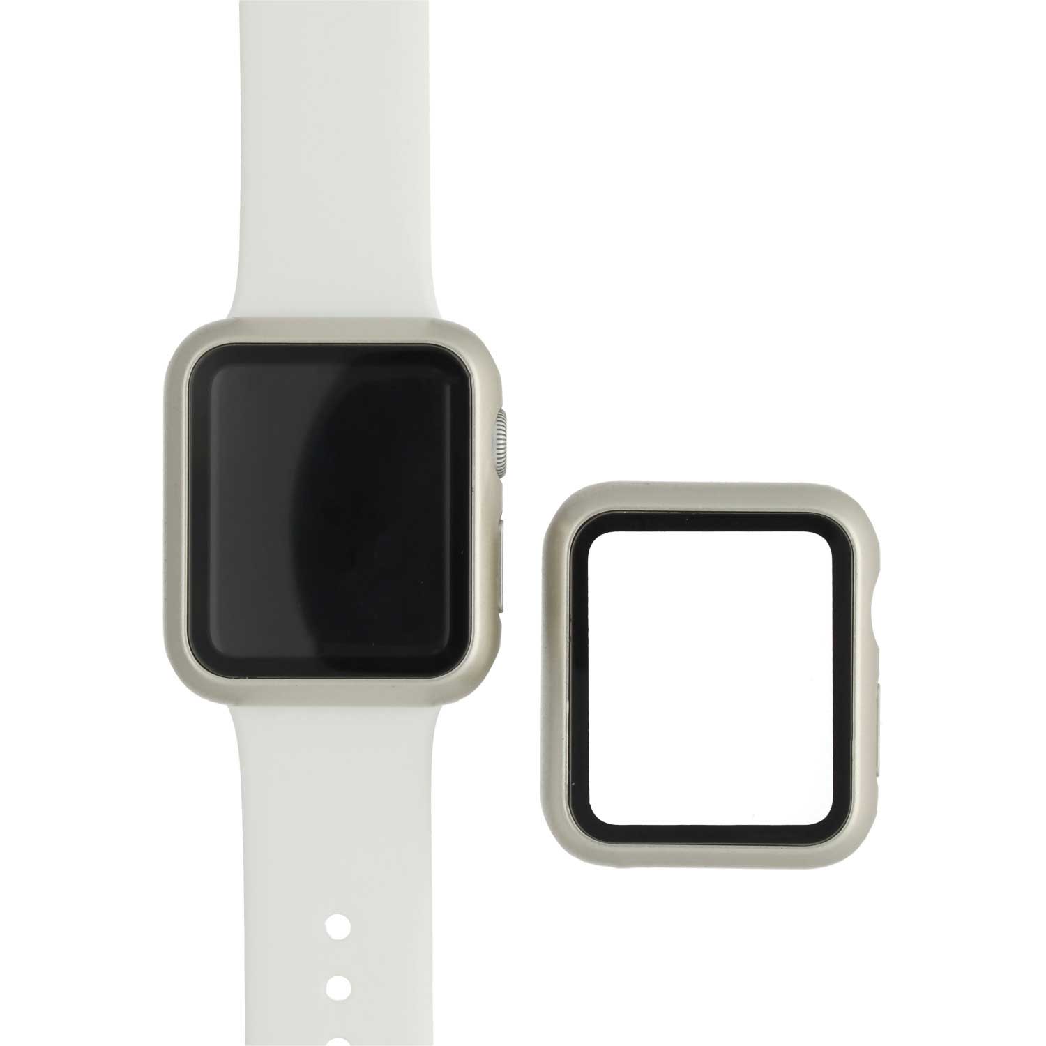 Étui rigide Apple Watch - lumière stellaire