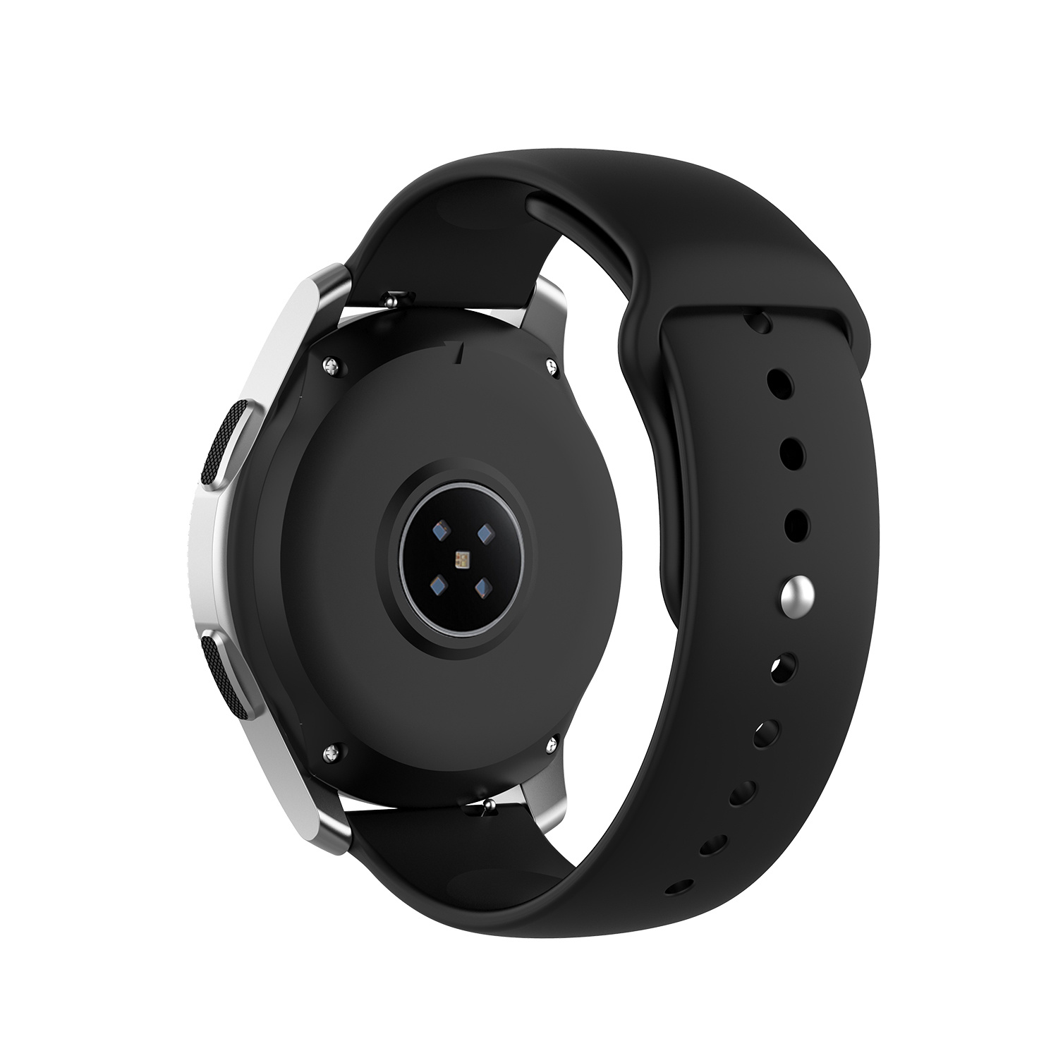 Bracelet sport en silicone Garmin Vivoactive / Vivomove - noir