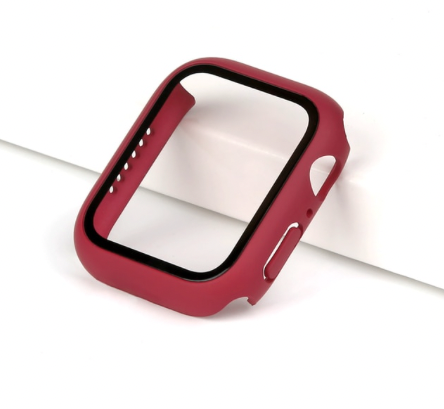 Étui rigide Apple Watch - rouge vin