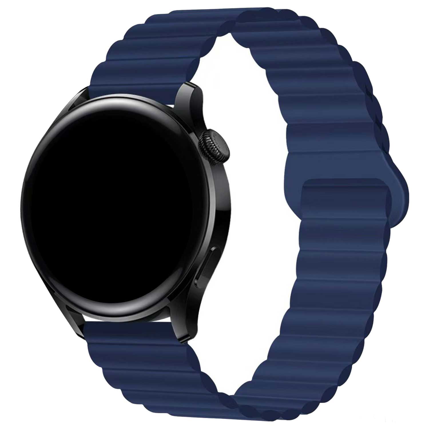 Bracelet magnétique en silicone Samsung Galaxy Watch 4 Classic - bleu