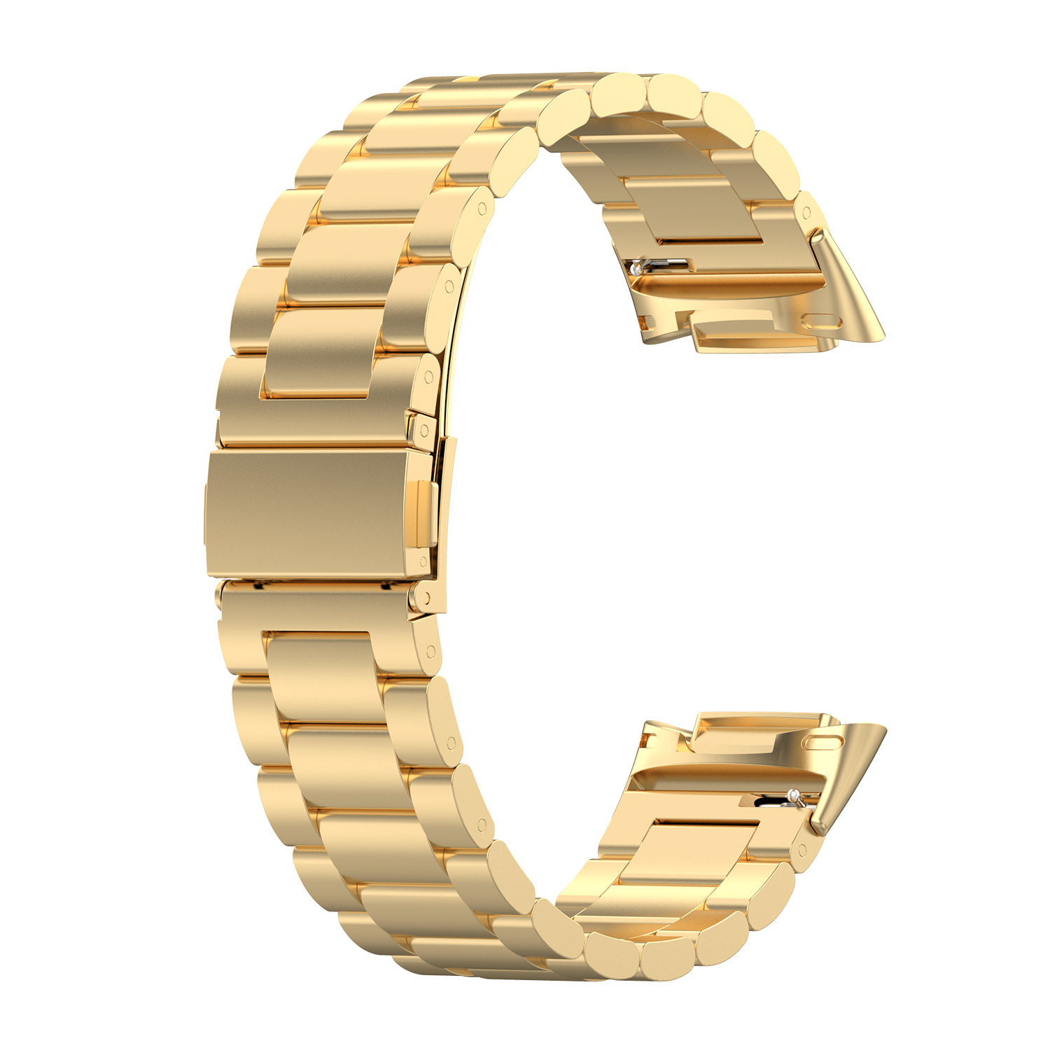 Bracelet acier perles Fitbit Charge 5 - or