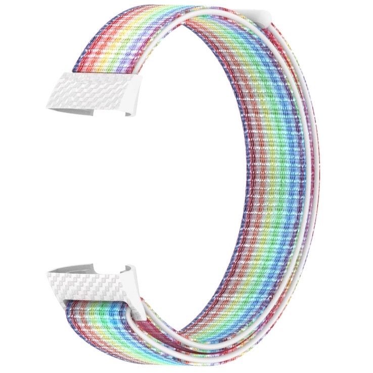 Bracelet boucle sport en nylon Fitbit Charge 3 & 4 - coloré