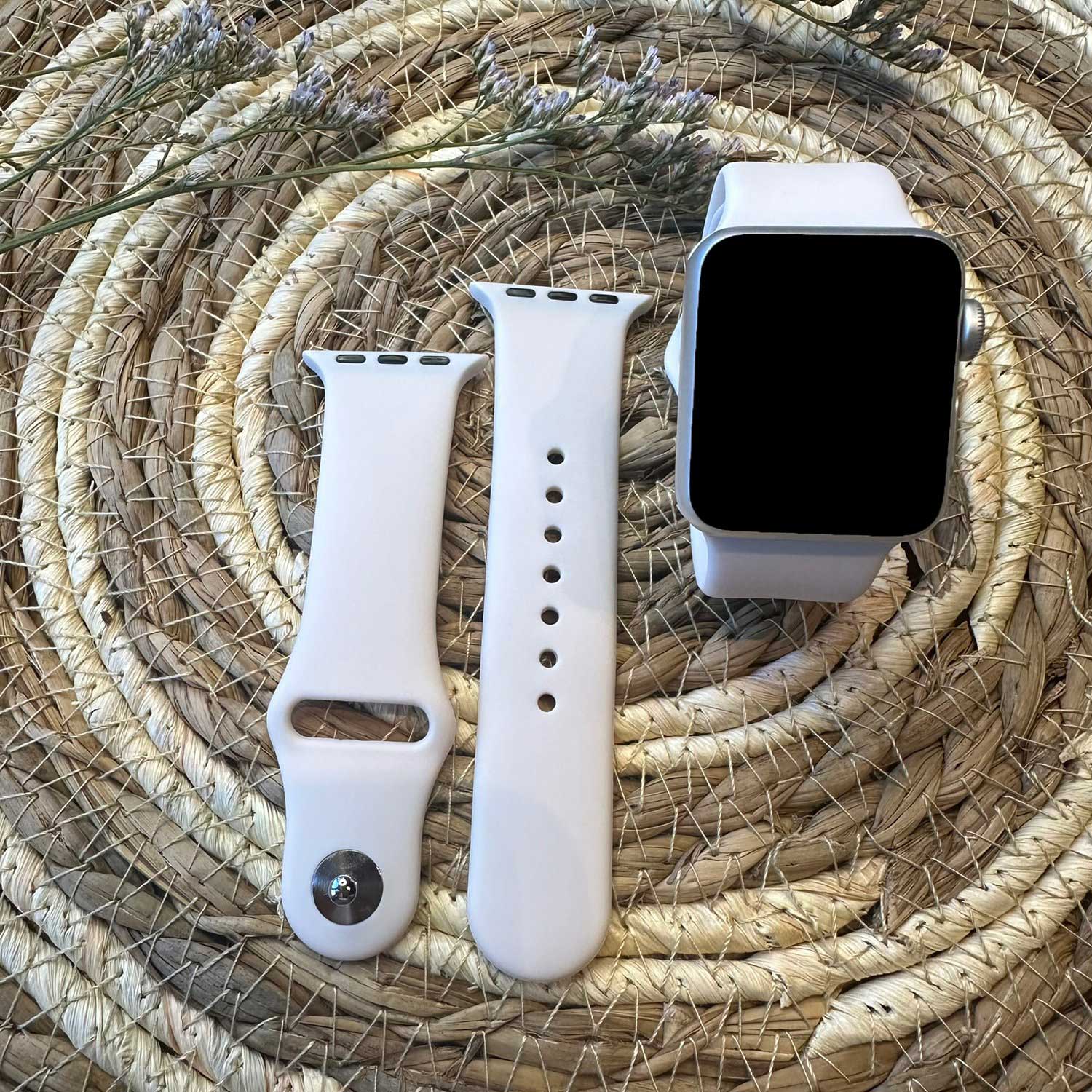 Bracelet sport Apple Watch - rose tendre