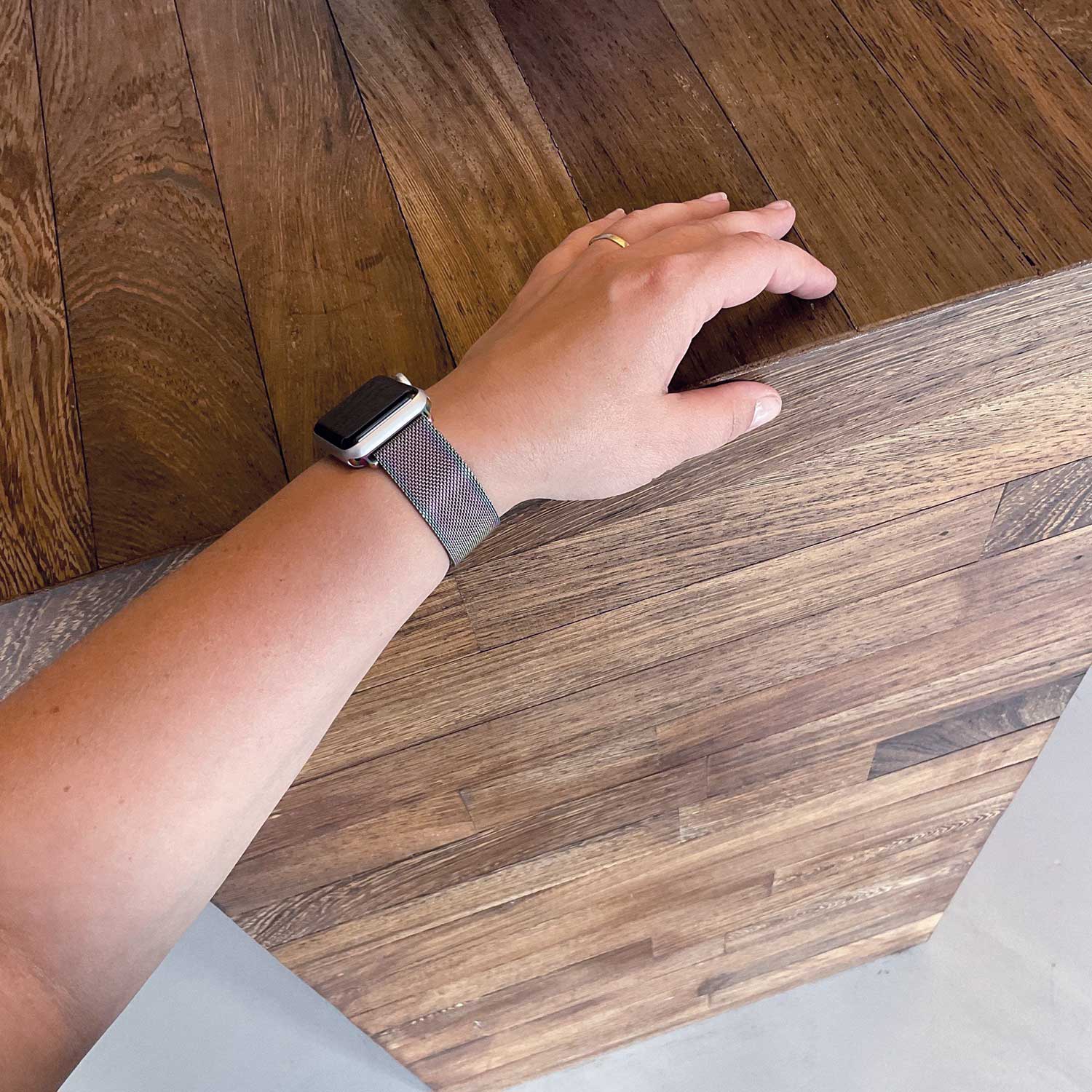 Bracelet milanais Apple Watch - coloré