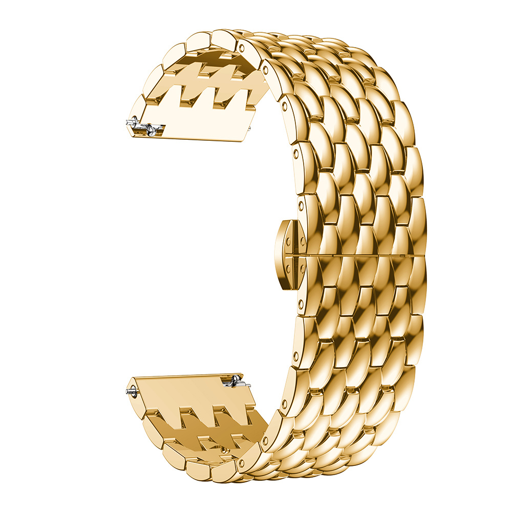 Bracelet acier dragon Samsung Galaxy Watch - or
