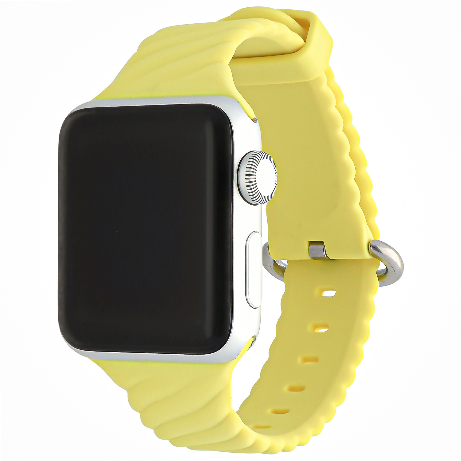 Bracelet sport swirl Apple Watch - jaune