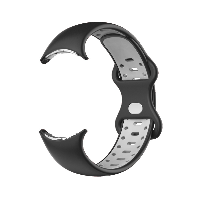 Bracelet sport double Google Pixel Watch - noir gris