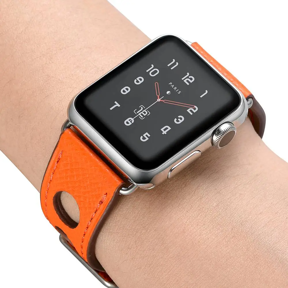 Bracelet cuir 2025 hermes apple watch