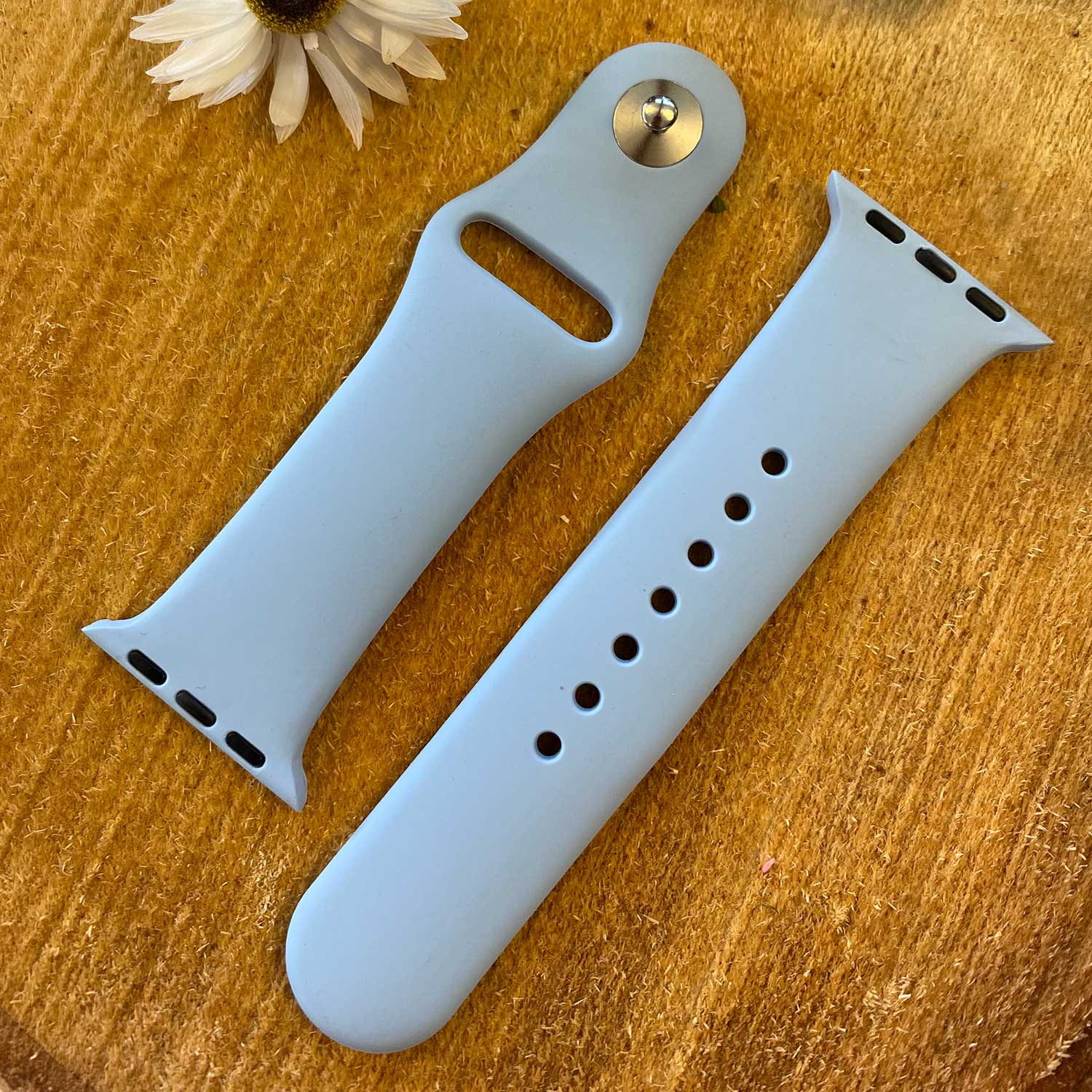 Bracelet sport Apple Watch - bleu doux