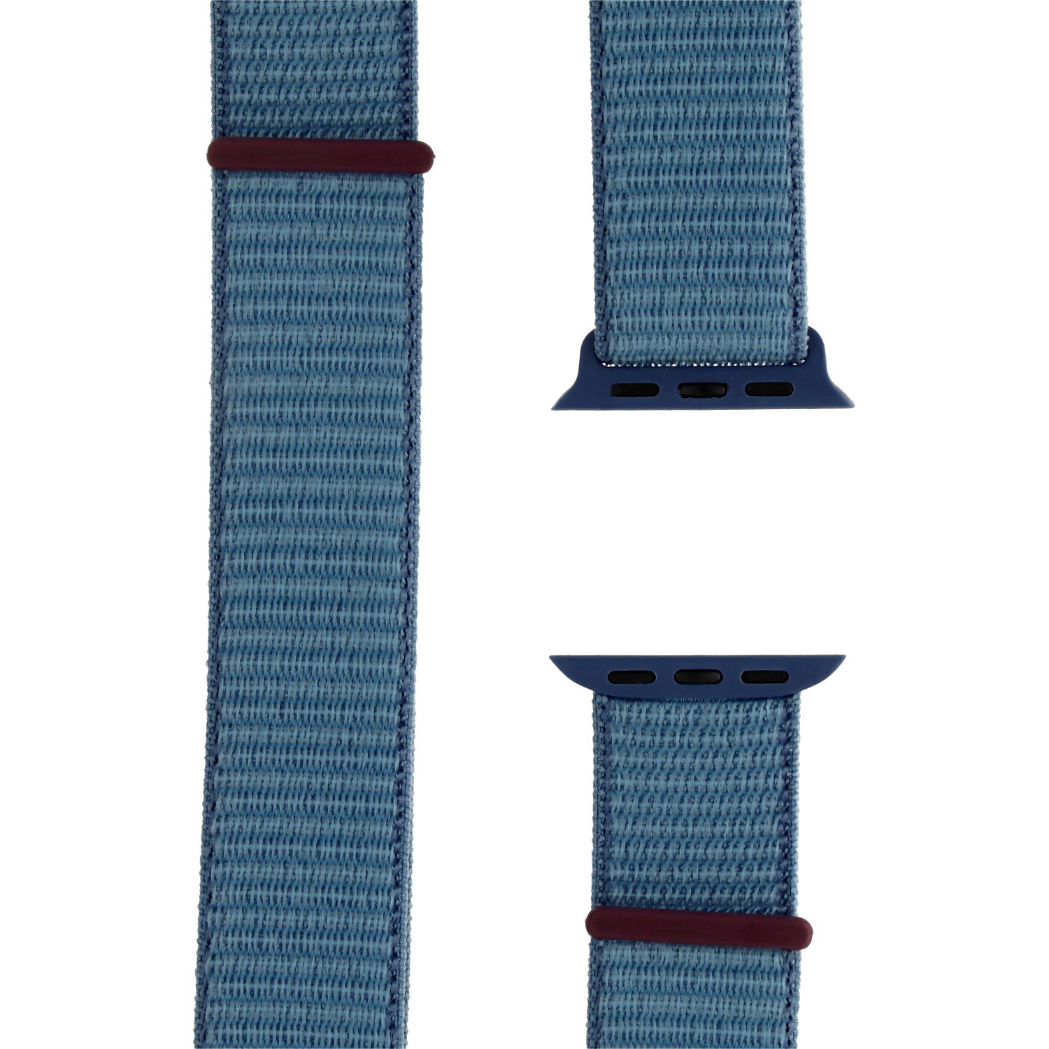 Bracelet boucle sport en nylon Apple Watch - bleu d’hiver