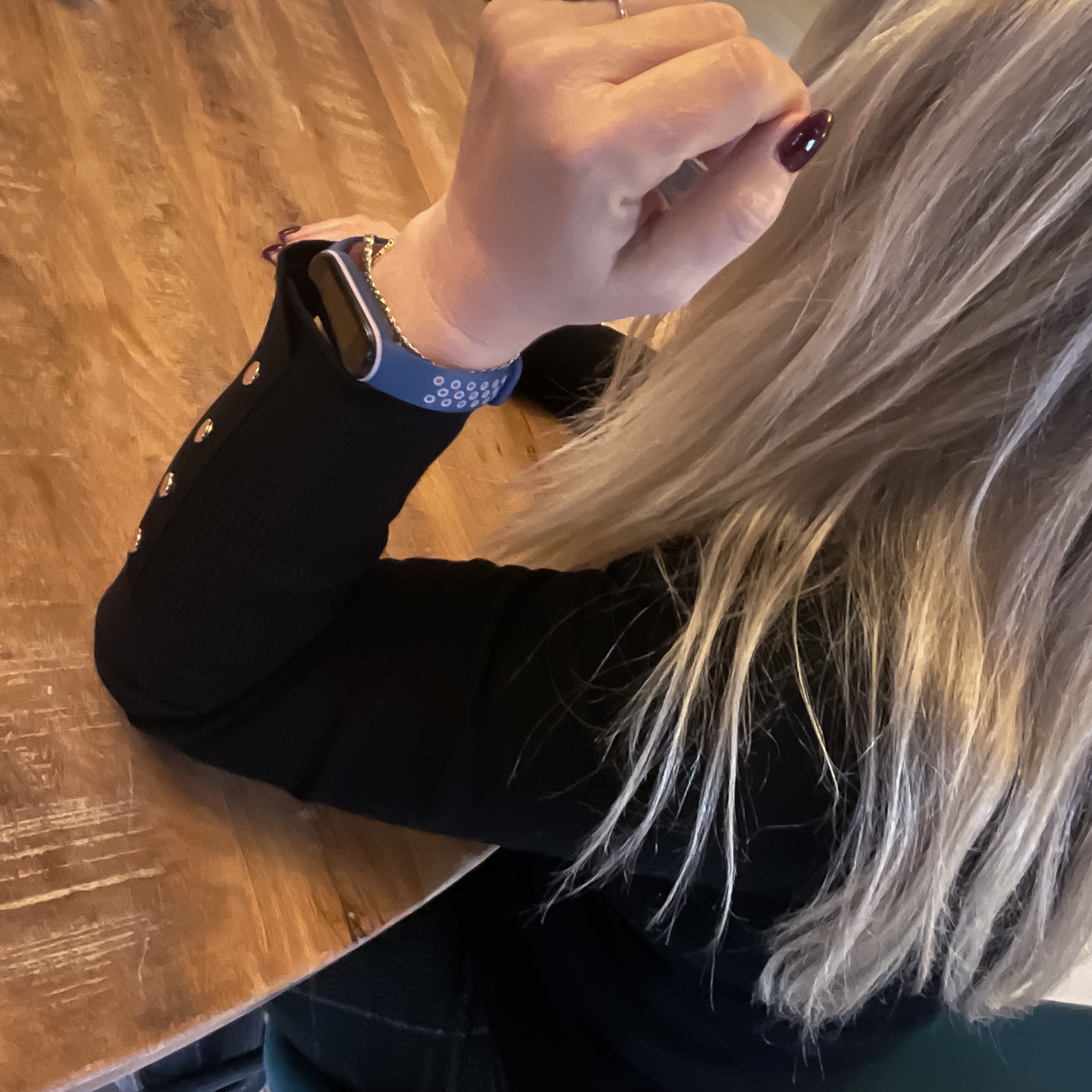 Bracelet sport double Xiaomi Mi 5/6 - bleu rose clair
