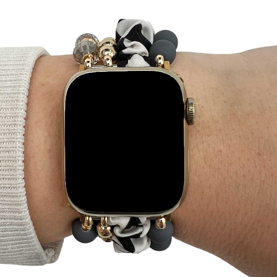 Bracelet à bijoux Apple Watch – Noa noir