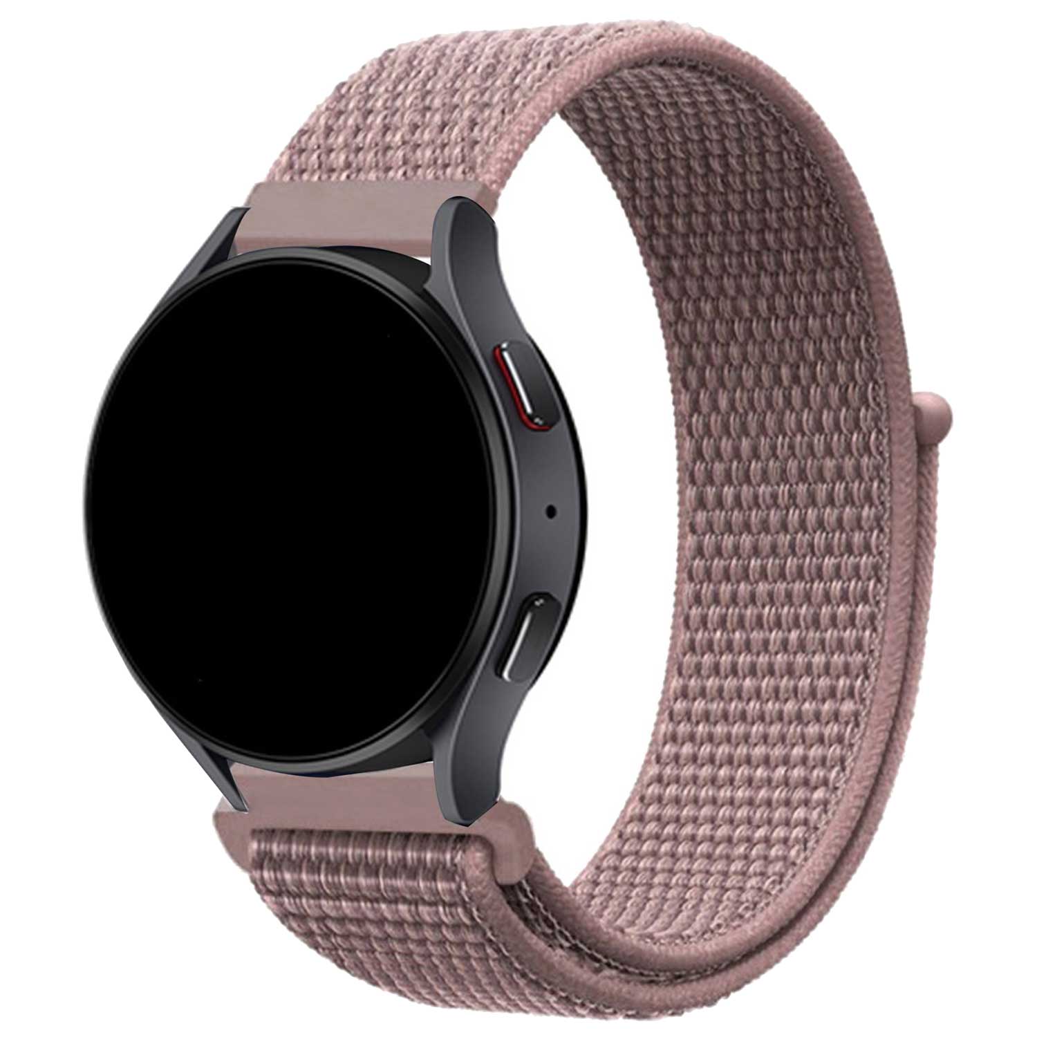 Bracelet en nylon Samsung Galaxy Watch 5 - rose rose