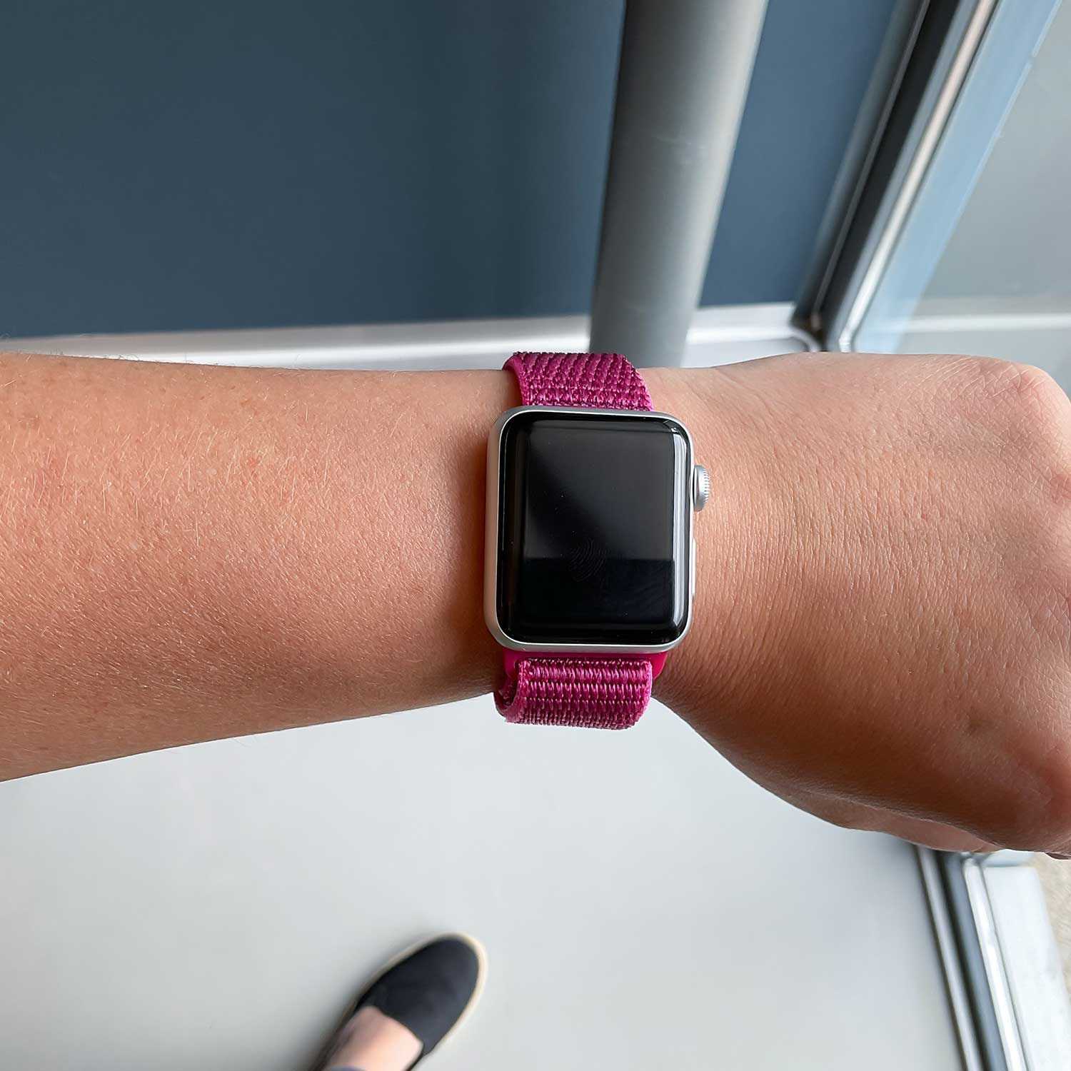 Bracelet boucle sport en nylon Apple Watch - fruit du dragon