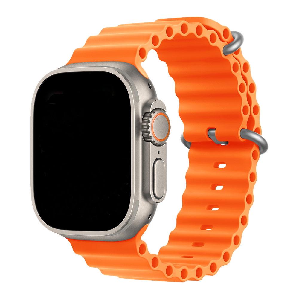Bracelet sport Océan Apple Watch - orange