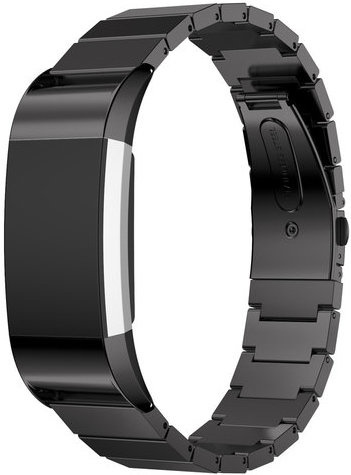 Bracelet acier maillons Fitbit Charge 2 - noir