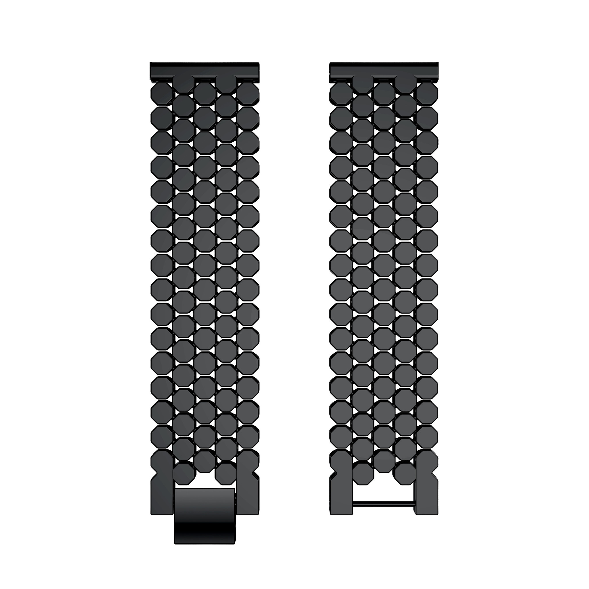 Bracelet acier poisson Polar Vantage M / Grit X - noir