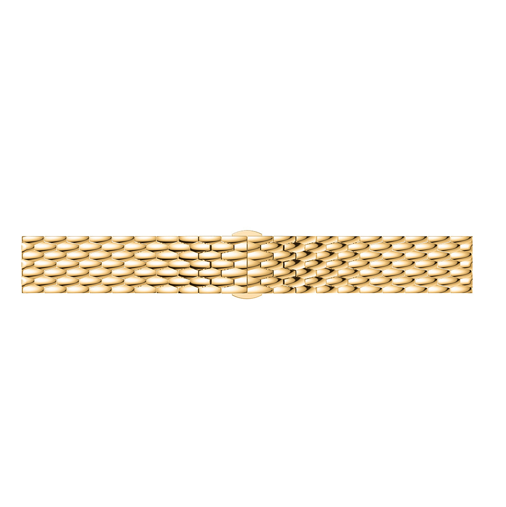 Bracelet acier dragon Garmin Vivoactive / Vivomove - or