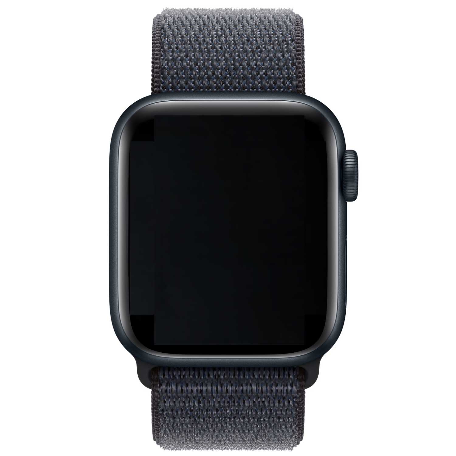 Bracelet boucle sport en nylon Apple Watch - encre violette