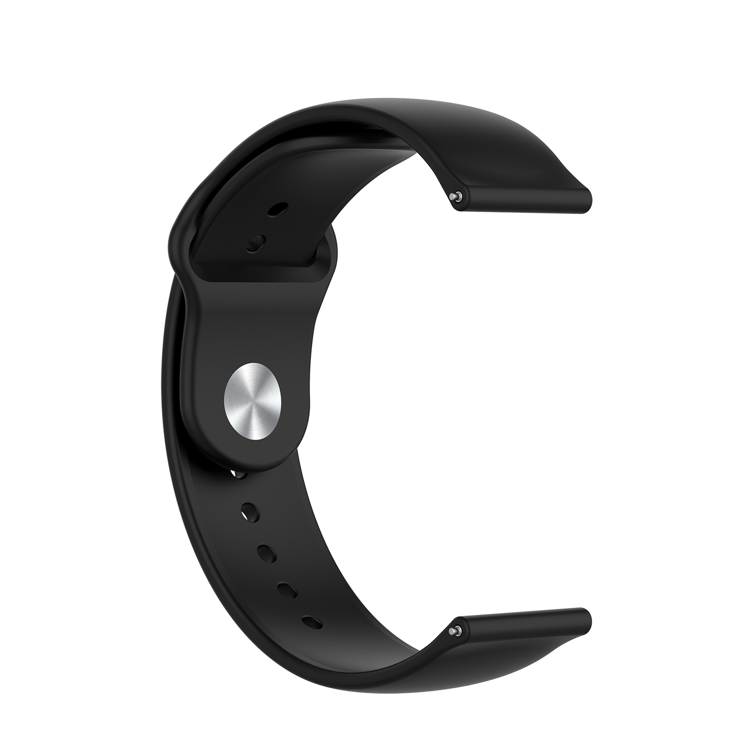 Bracelet sport en silicone Garmin Vivoactive / Vivomove - noir