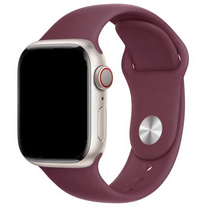 Bracelet sport Apple Watch - mûre 