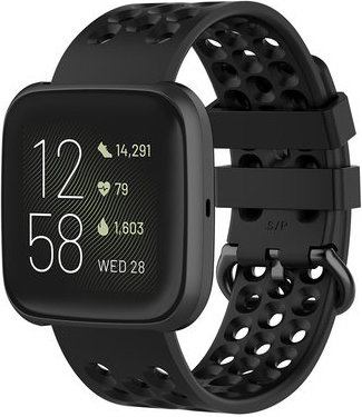 Bracelet sport point Fitbit Versa - noir