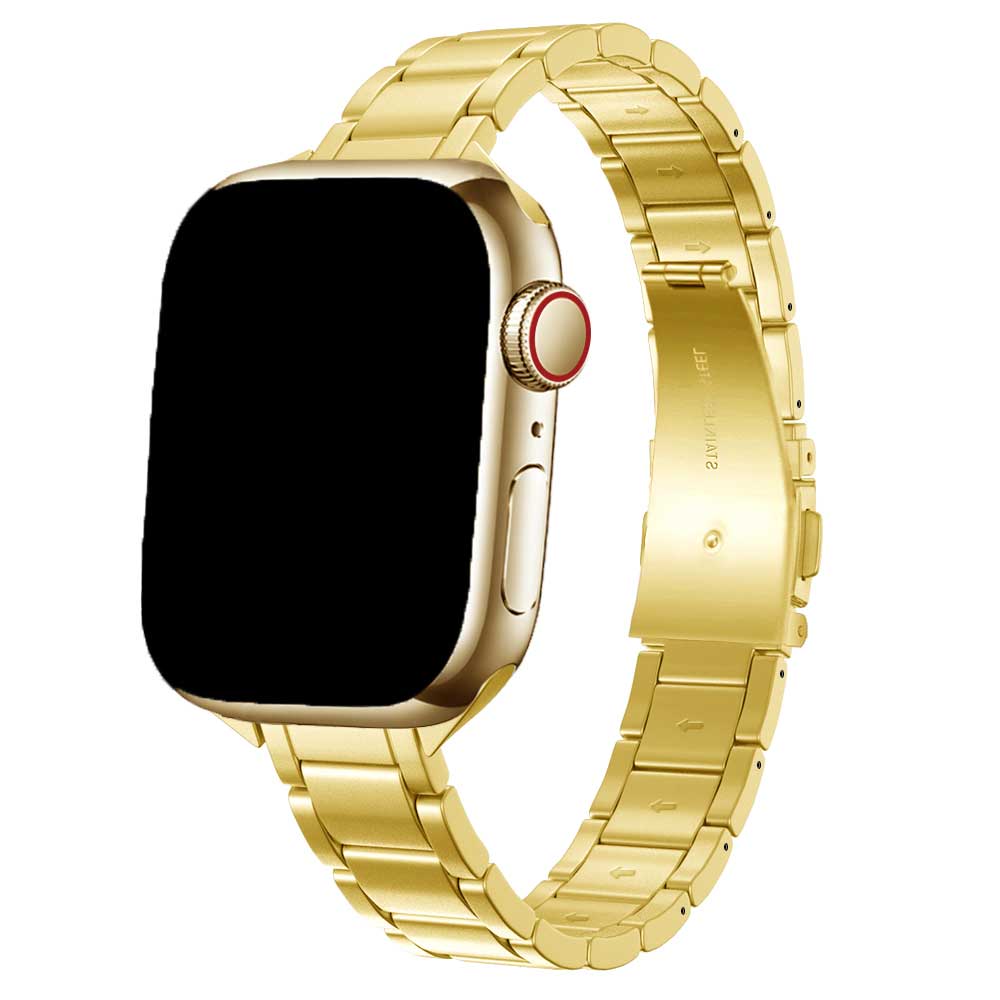 Bracelet à maillons fins Noor Apple Watch - Or