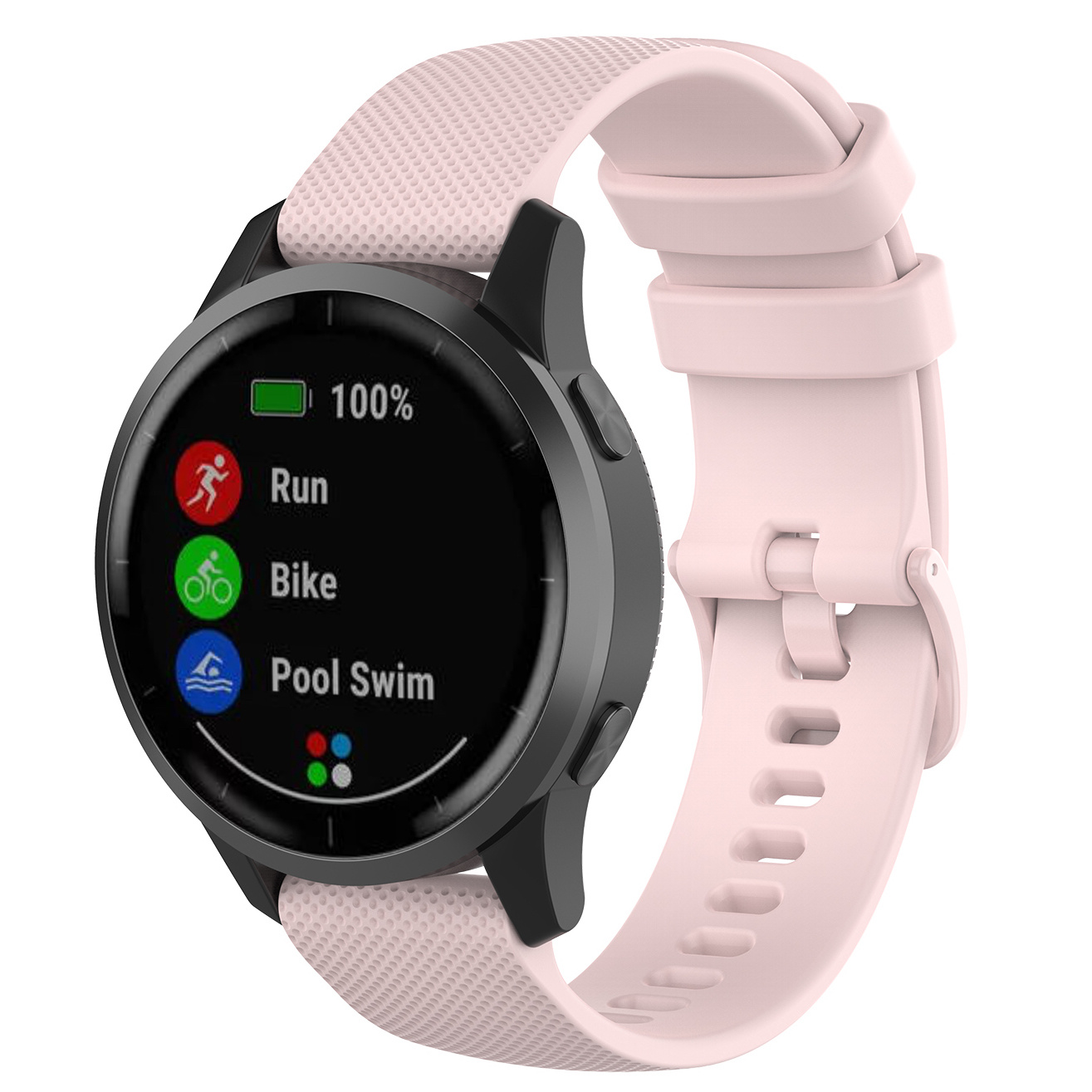 Bracelet sport boucle Samsung Galaxy Watch - rose