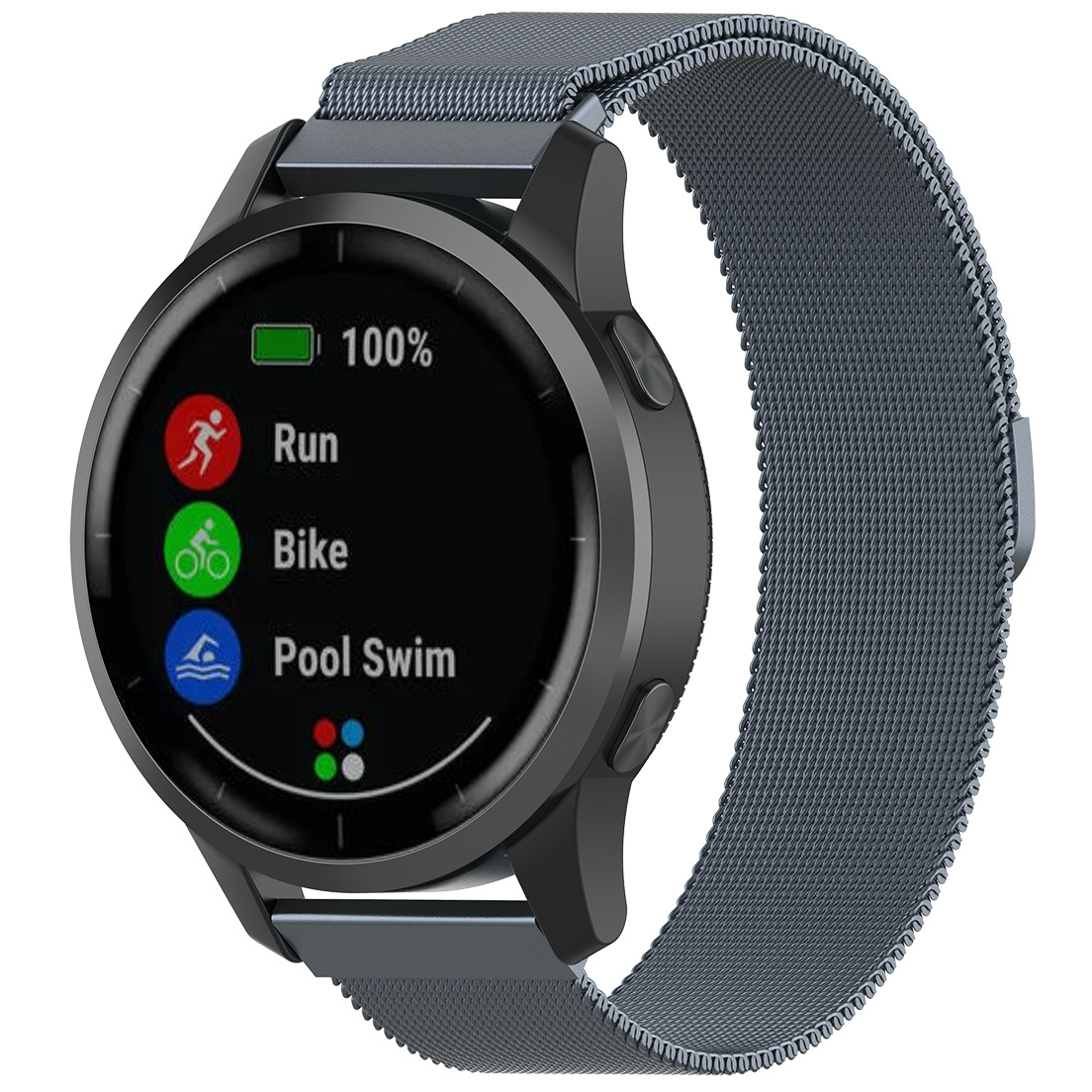 Bracelet milanais Huawei Watch GT - gris espace