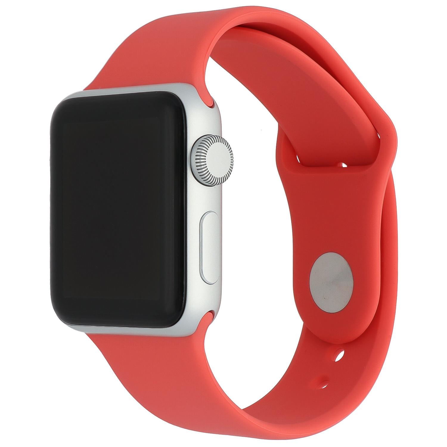 Bracelet sport Apple Watch - rouge corail
