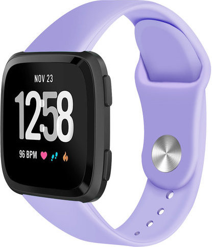 Bracelet sport en silicone Fitbit Versa - violet clair