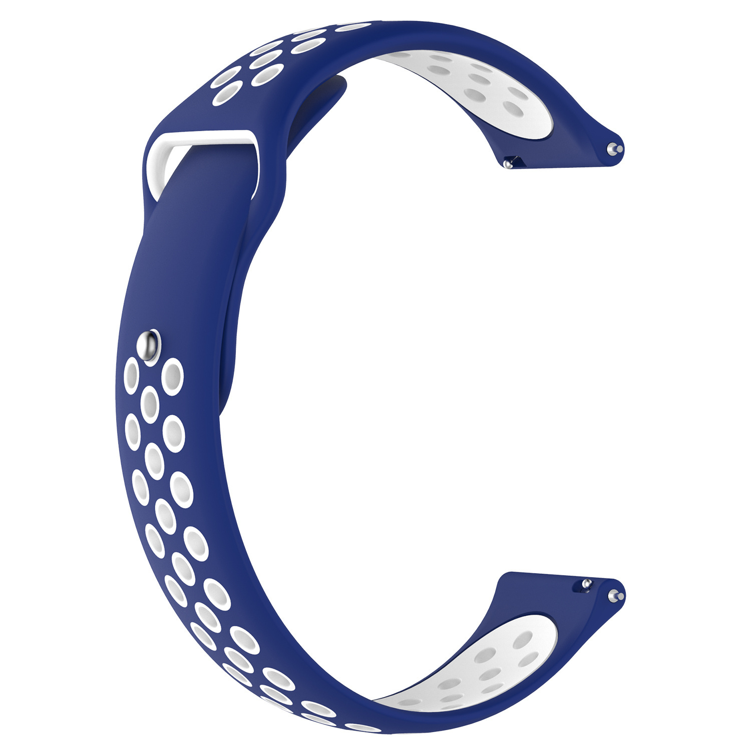 Bracelet sport double Huawei Watch GT - bleu blanc